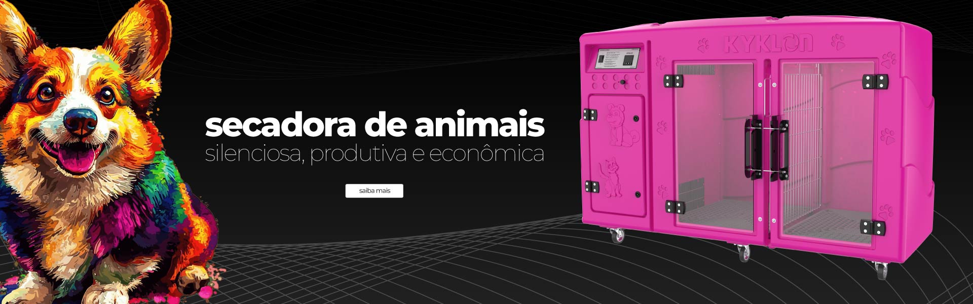 secadora de animais kyklon